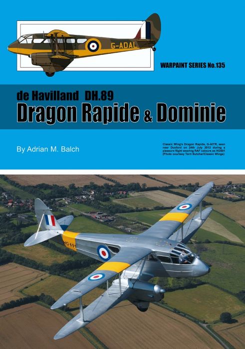 WT135 de Havilland DH.89 Dragon Rapide & Dominie