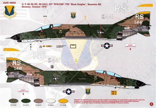 HOPD48003 F-4E Phantom II USAFE Ramstein