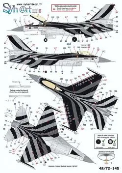 SY48145 F-16AM Fighting Falcon J-016 Solo Display 2001-2004