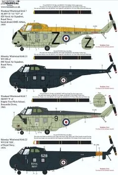 XD72341 Whirlwind Empire Test Pilot School & Royal Navy