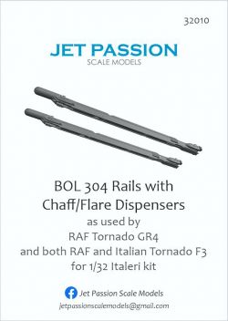 JP32010 Tornado F.3/GR.4 BOL-304 Missile Launch Rails