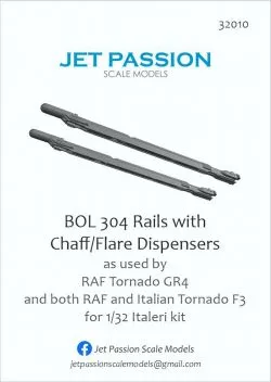 JP32010 Tornado F.3/GR.4 BOL-304 Missile Launch Rails