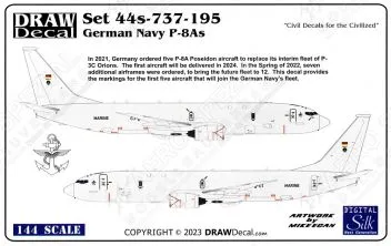 DRD4419 P-8A Poseidon German Navy