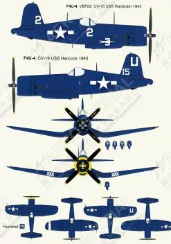 DPC48017 F4U-4 Corsair April bis August 1945