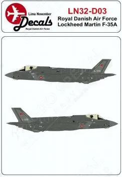 LN32-D03 F-35A Lightning II dänische Luftwaffe