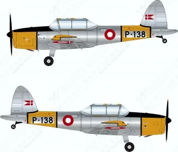LN48-D11 Chipmunk T.20 Royal Danish Air Force