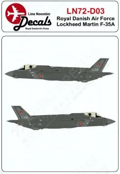 LN72-D03 F-35A Lightning II Royal Danish Air Force
