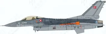 LN72-D06 F-16A/B Fighting Falcon Royal Danish Air Force