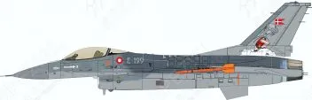LN72-D07 F-16A Block 10B Fighting Falcon Thors Hammer