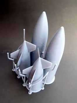 JP32020 Tornado 1,500 L 4-Fin Fuel Tanks (Riveted)