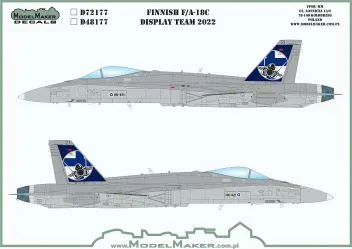 MOD48177 F/A-18C Hornet Finnish Air Force Display Team 2022