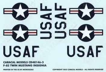 CD48146 F-82E/G Twin Mustang