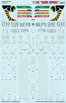 CD48227 F-16C Fighting Falcon Have Glass 5 Camouflage Part 4
