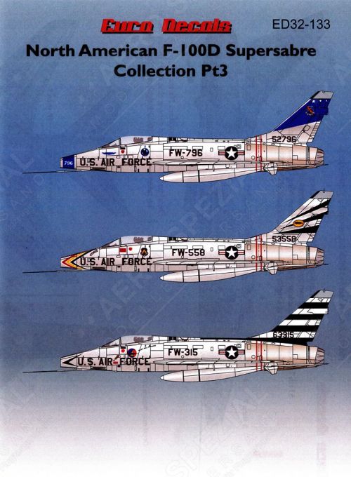 EU32133 F-100D Super Sabre U.S. Air Force Teil 3