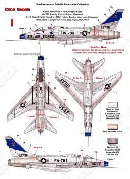 EU32133 F-100D Super Sabre U.S. Air Force Teil 3