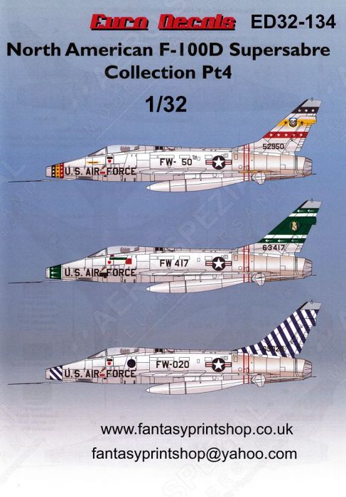 EU32134 F-100D Super Sabre U.S. Air Force Teil 4