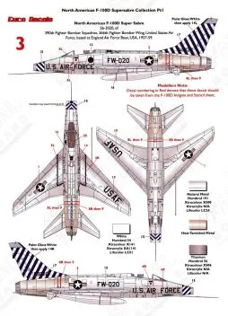 EU32134 F-100D Super Sabre U.S. Air Force Teil 4