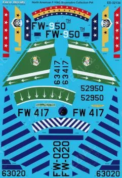 EU32134 F-100D Super Sabre U.S. Air Force Teil 4