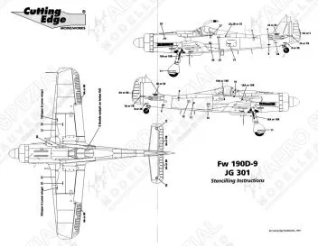 CED72051 Fw 190 D-9 JG 301