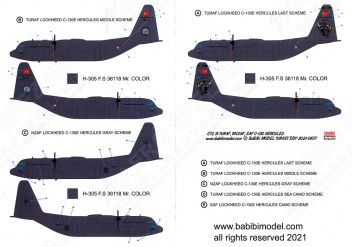 BDT7277 C-130 Hercules (Egypt, New Zealand, Turkey)