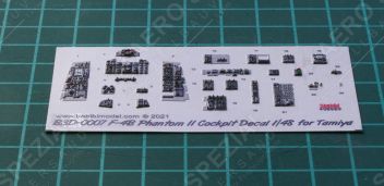 B3D48007 F-4B Phantom II 3D printed Cockpit Details