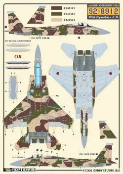 DXM48060 F-15J/DJ Eagle JASDF Aggressors Teil 1