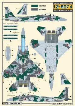 DXM48060 F-15J/DJ Eagle JASDF Aggressors Teil 1