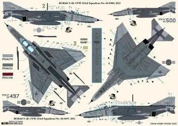 DXM72049 F-4E Phantom II israelische und südkoreanische Luftwaffe