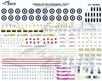 ZP48004e F-4E AUP Phantom II Hellenic Air Force (booklet not included)