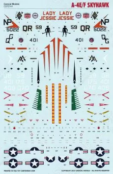 CD72141 A-4E/F Skyhawk U.S. Navy & U.S. Marines