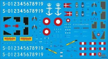 LN32-D12 Lynx Mk.80/Lynx Mk.90/Super Lynx Mk.90B dänische Luftwaffe