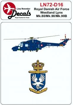 LN72-D16 Lynx Mk.80/Lynx Mk.90/Super Lynx Mk.90B dänische Luftwaffe