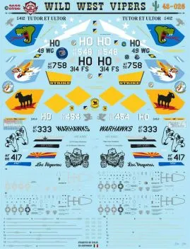 BMA48026 F-16 Fighting Falcon: Wild-West Vipers