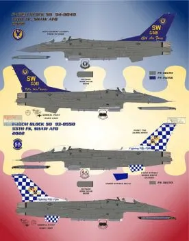 BMA48027 F-16CM Block 50 Fighting Falcon Kommandeursmaschinen