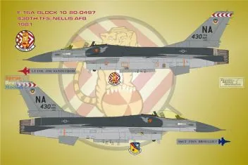 BMA48029 F-16 Fighting Falcon: Hotrod Vipers Part 1