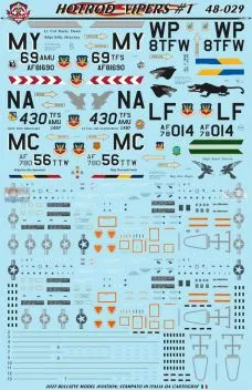 BMA48029 F-16 Fighting Falcon: Hotrod Vipers Part 1