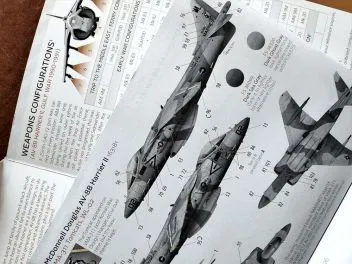 PV48003 AV-8B Harrier II U.S. Marines Operation Desert Storm