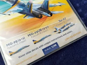 PV48005 MiG-29 Fulcrum & Su-27 Flanker ukrainische Luftwaffe