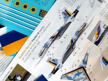 PV48005 MiG-29 Fulcrum & Su-27 Flanker ukrainische Luftwaffe