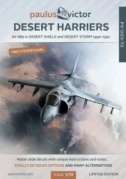 PV72003 AV-8B Harrier II U.S. Marines Operation Desert Storm