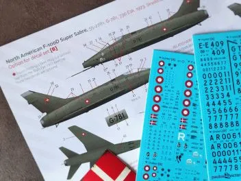 PV72004 Draken, Hunter, Starfighter & Super Sabre dänische Luftwaffe