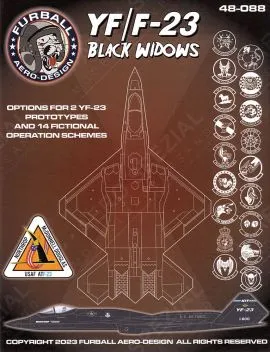 FBD48088 YF-/F-23 Black Widows