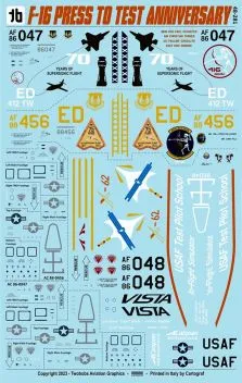 TB48281 F-16C/D Fighting Falcon U.S. Air Force Test Pilot School