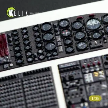 K35009 CH-54A Tarhe 3D-gedruckte Cockpitdetails