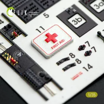 K35009 CH-54A Tarhe 3D-gedruckte Cockpitdetails