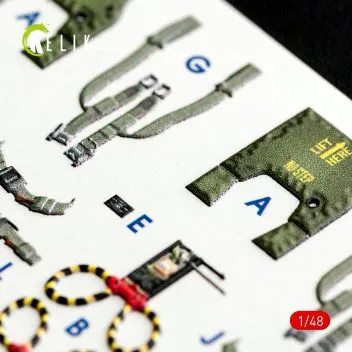 K48056 F-4G Phantom II Wild Weasel 3D-gedruckte Cockpitdetails