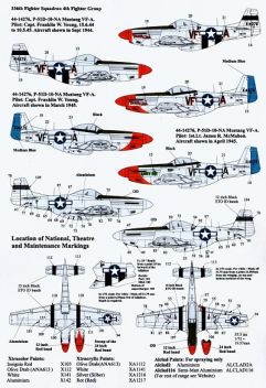 XD72099 P-51D Mustang 4th Fighter Group