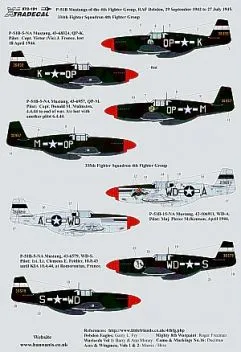 XD72101 P-51B Mustang 4th Fighter Group