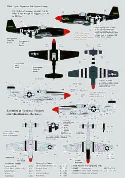XD72101 P-51B Mustang 4th Fighter Group