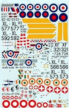 XD72123 Hunter Two-Seaters International Air Forces